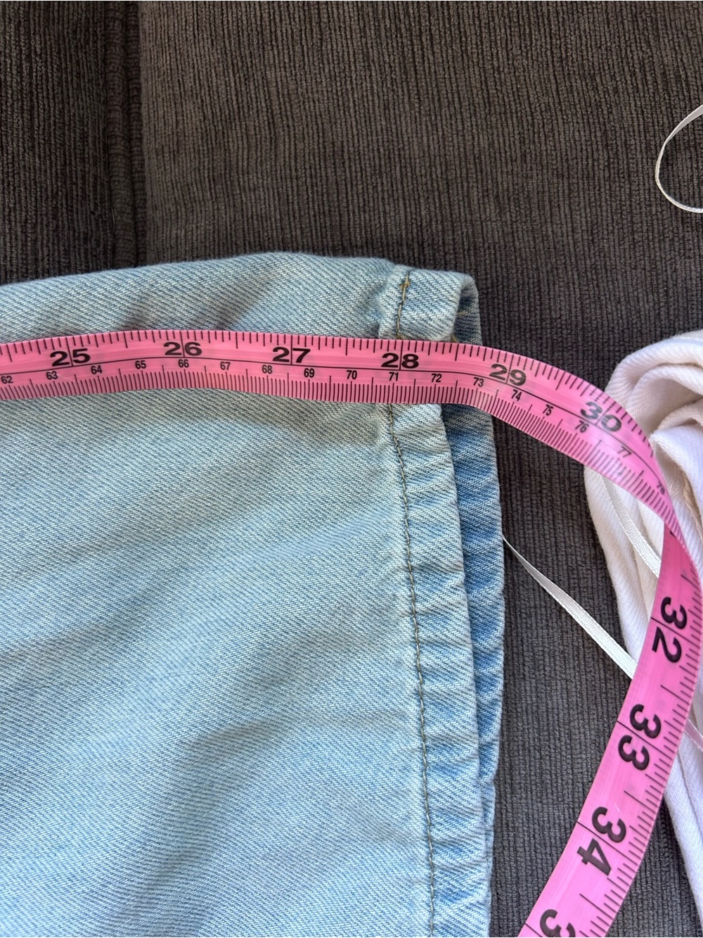 Pilcro Adi Mid-Rise Flare Embellished Jeans with Hearts and Cherubs - Picture 4 of 5